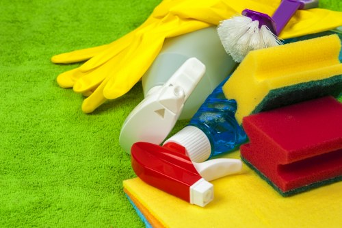 Deep carpet cleaning equipment used in a Highbury property